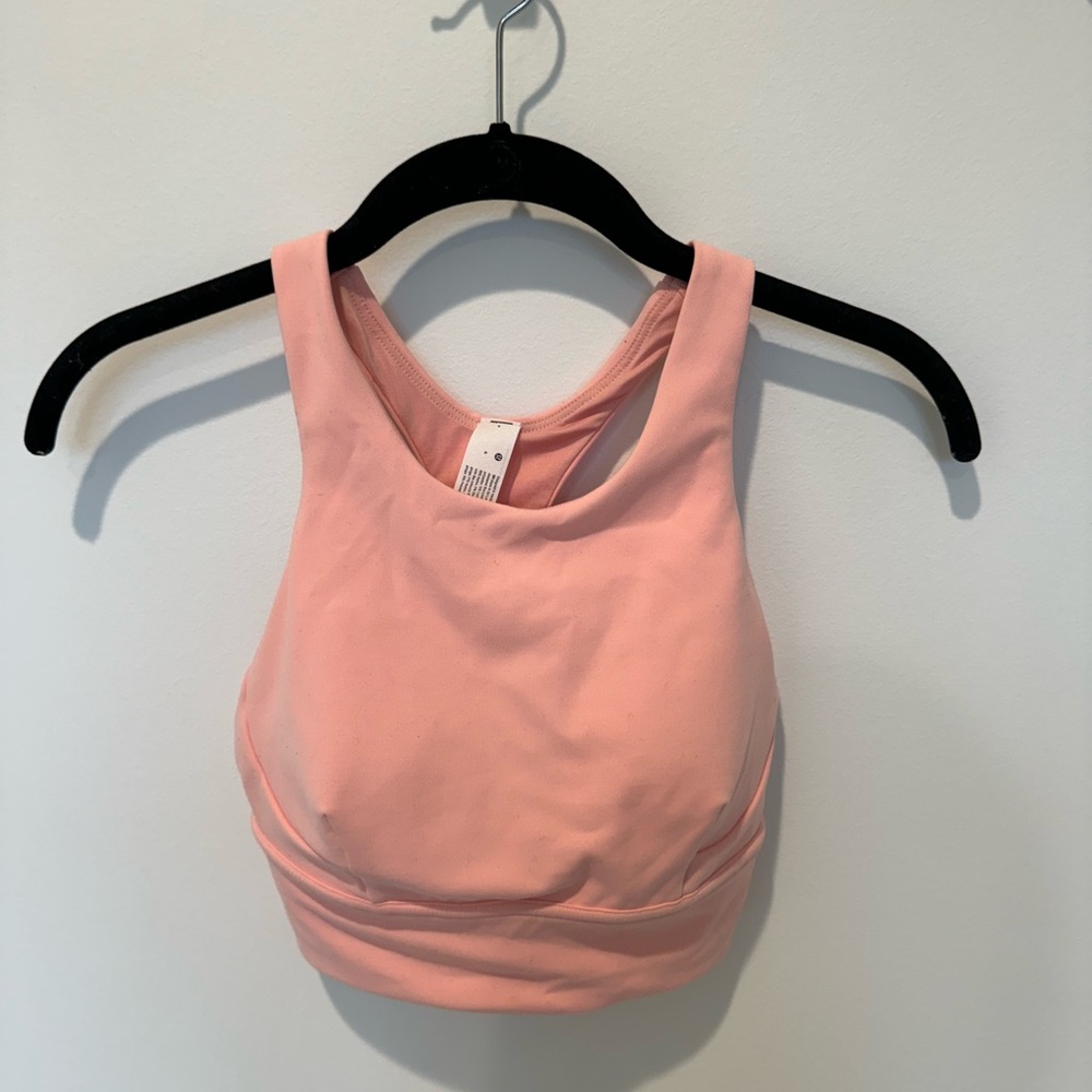 Lululemon Athletica Light Pink Sports Bra